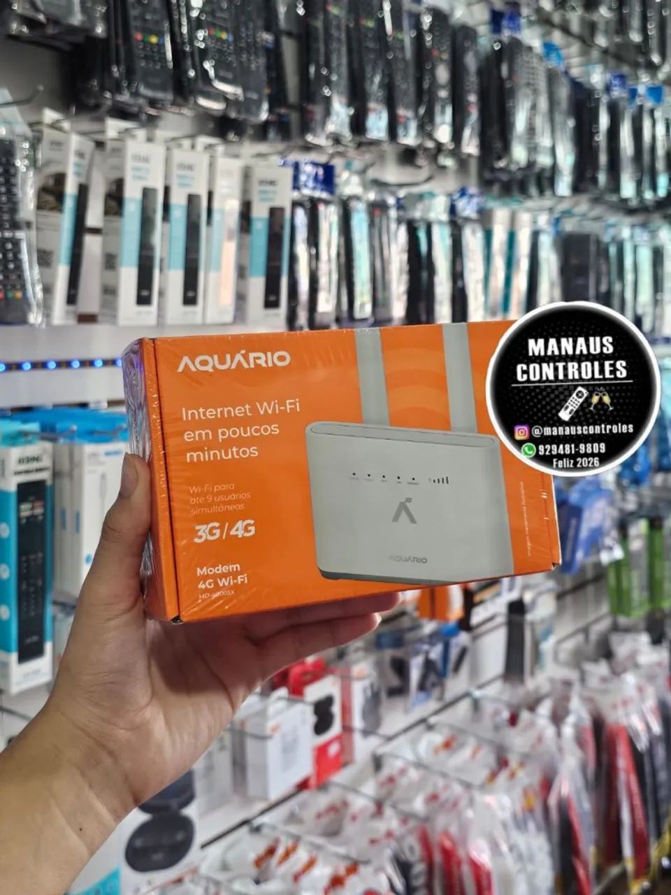 Modem 4g wi-fi Aquario.