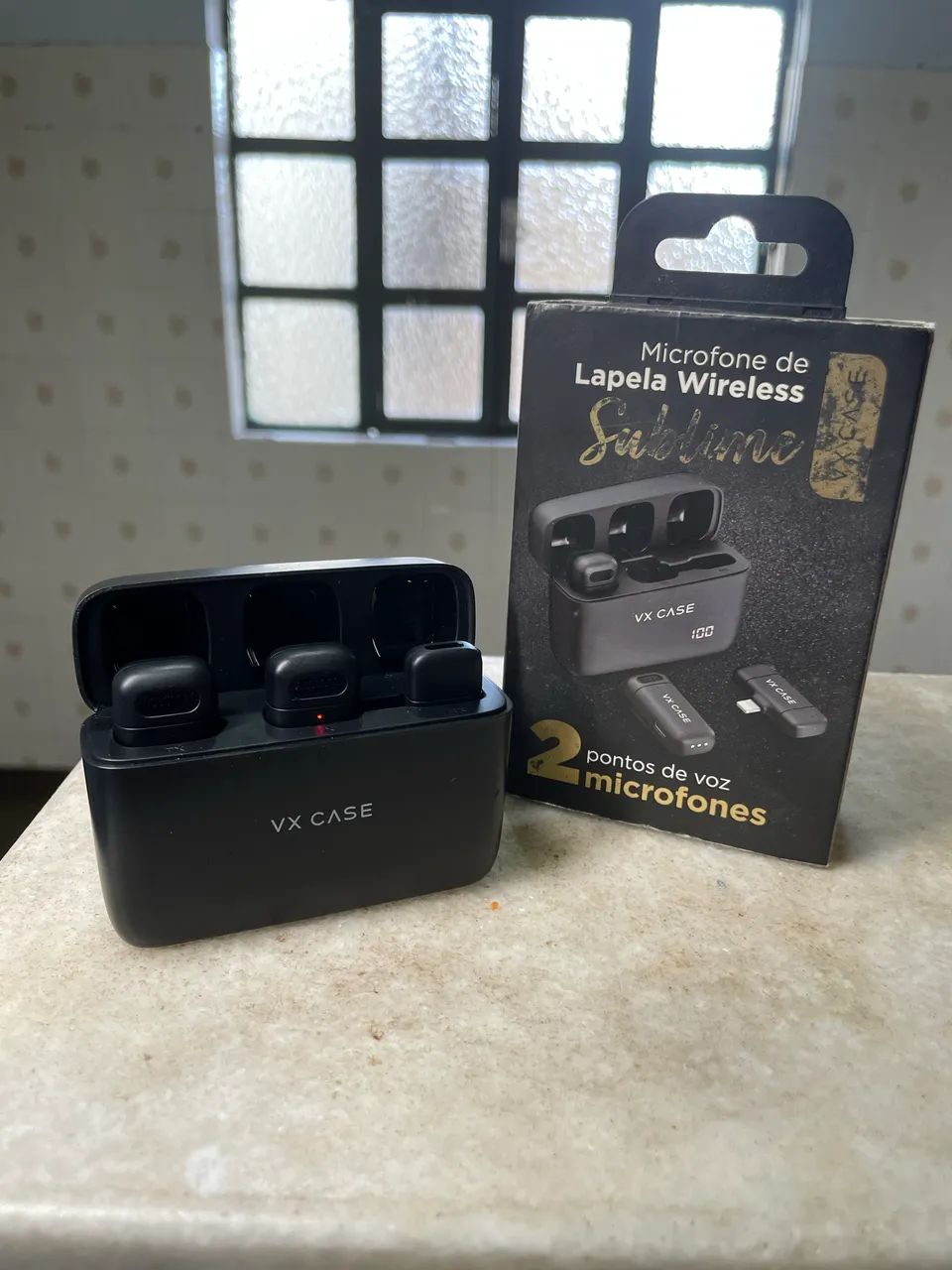 Microfone de Lapela Wireless VX CASE SUBLIME  - Foto 5