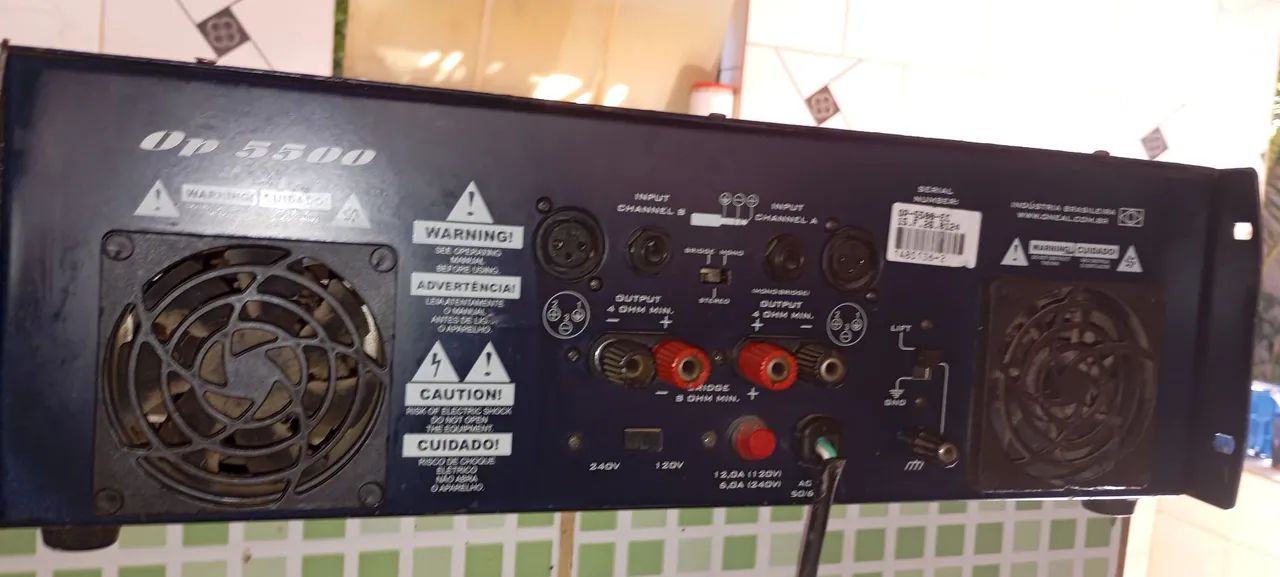 amplificador oneal op5500 - Foto 3
