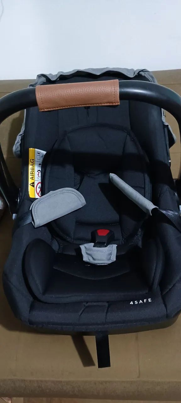 Bebê conforto com base Safety 1st com airbag - Foto 4