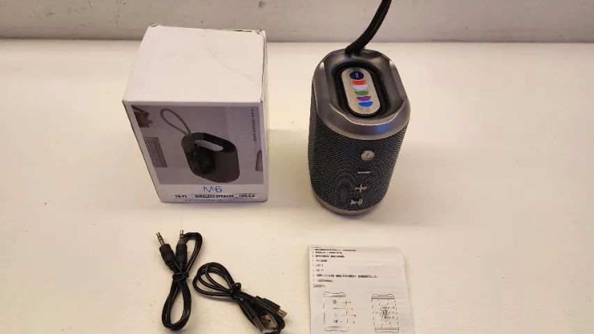 Caixa som bluetooth M6 - Foto 2
