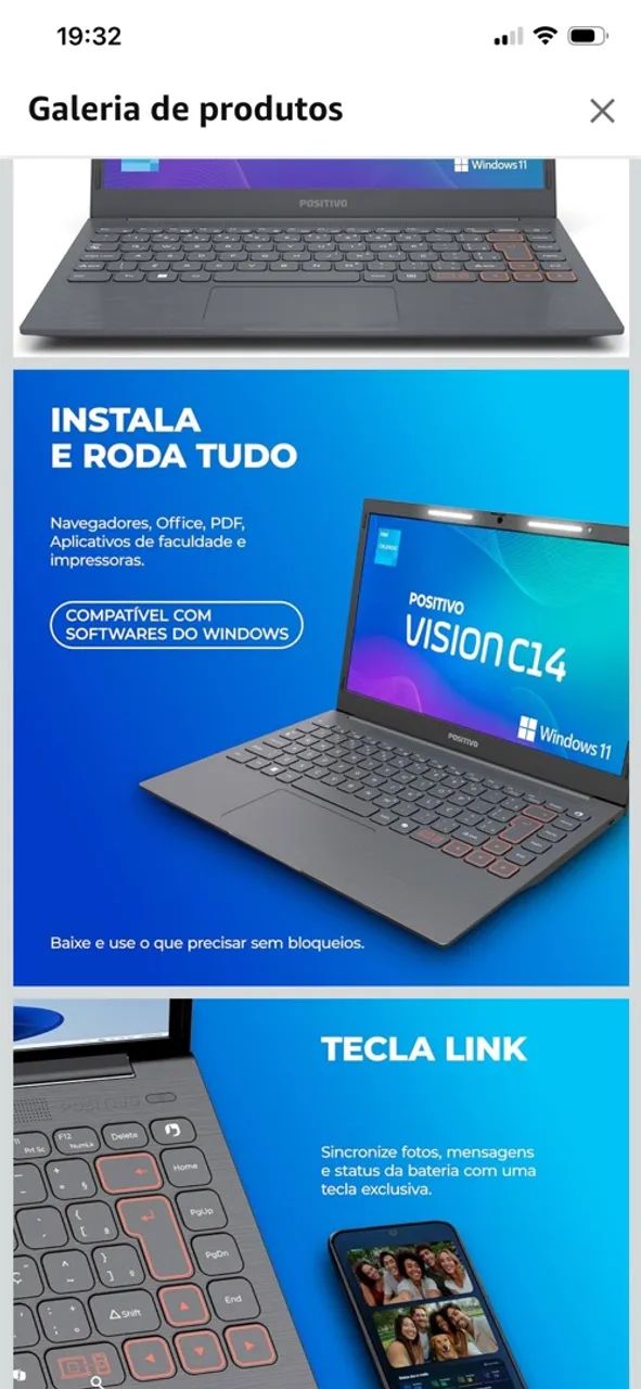 Notebook Vision C14 Positivo  - Foto 3