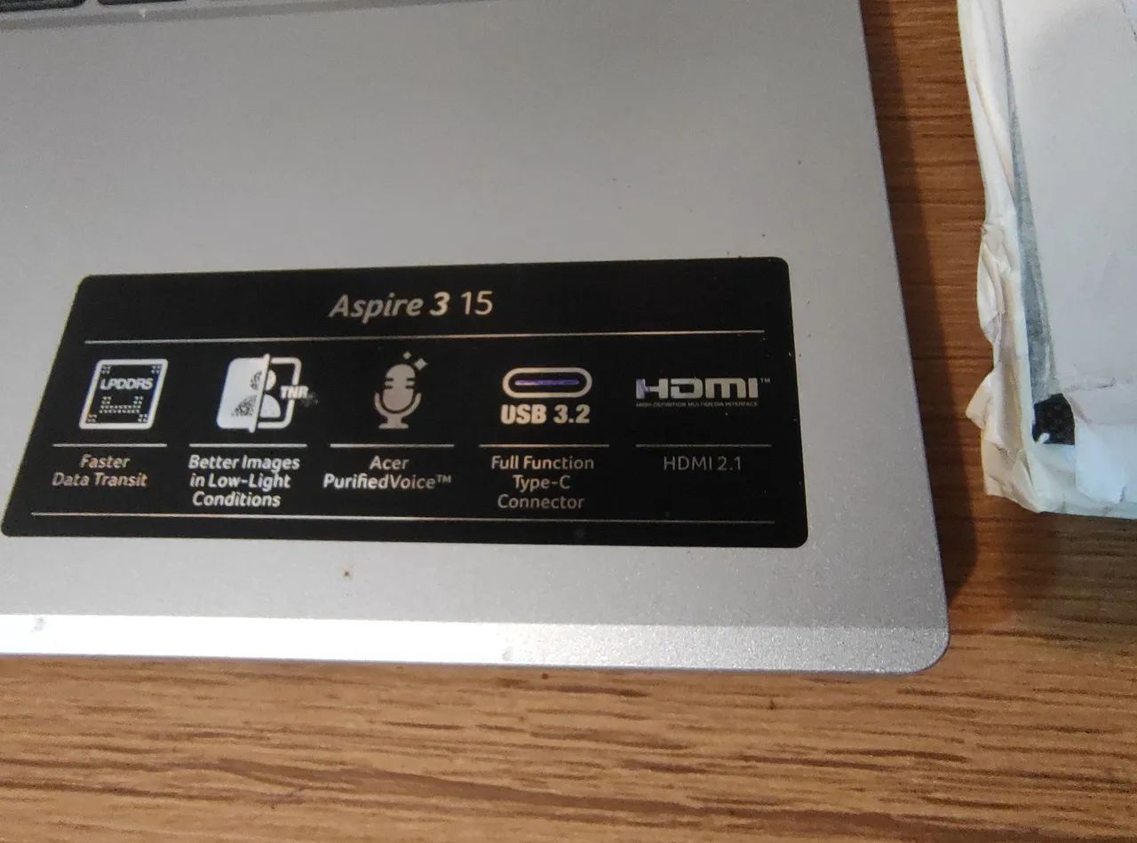 Notebook Acer Aspire 3 15