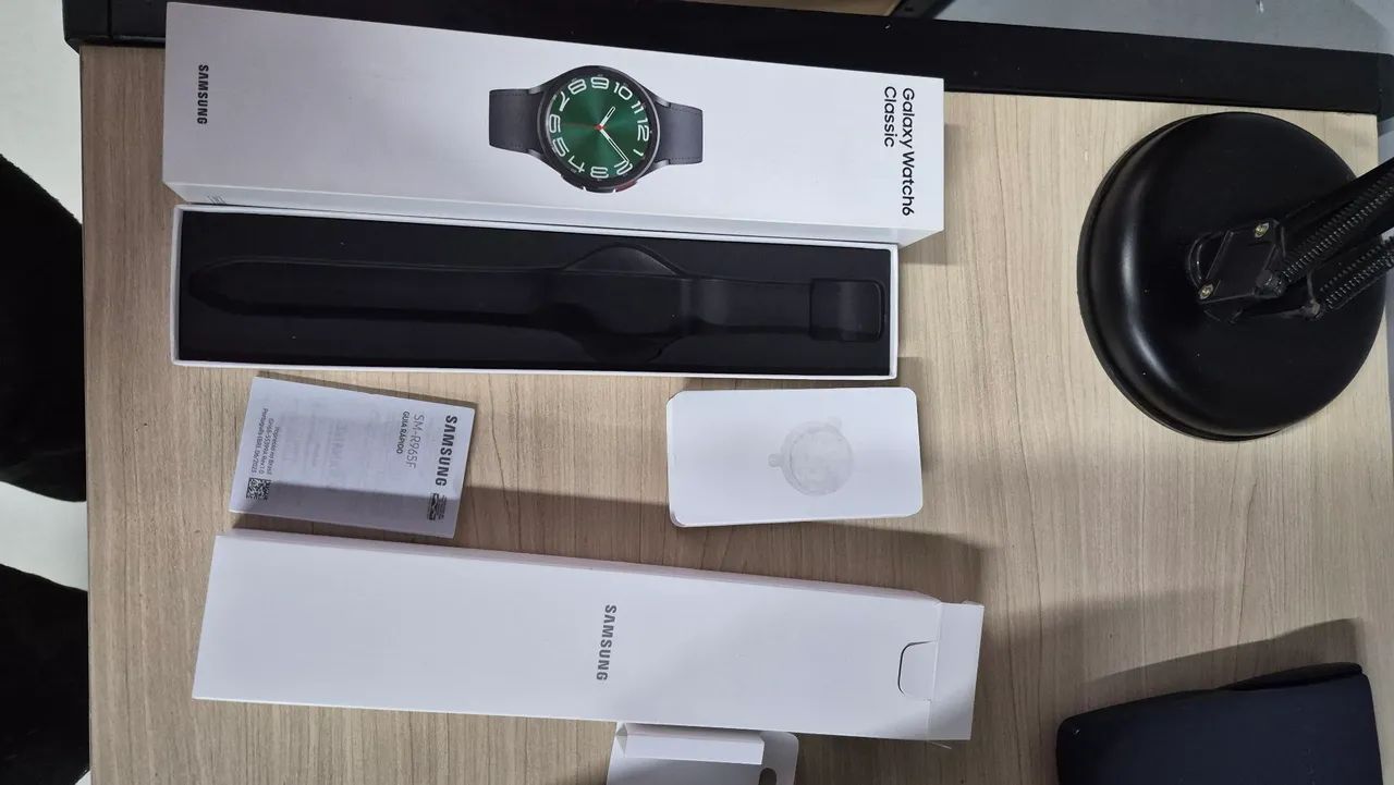 Embalagem Samsung Watch6 Classic