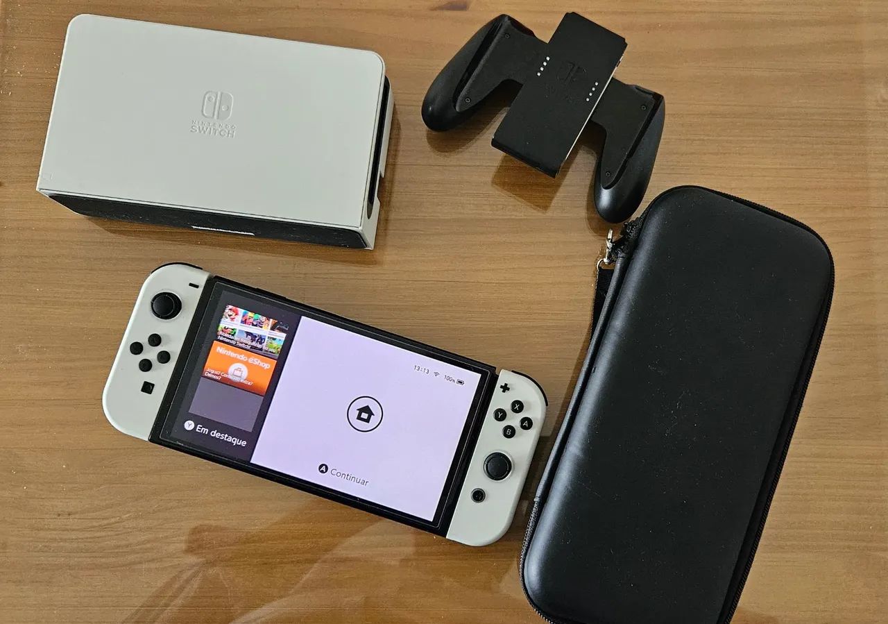 Switch OLED Desbloqueado - Foto 3