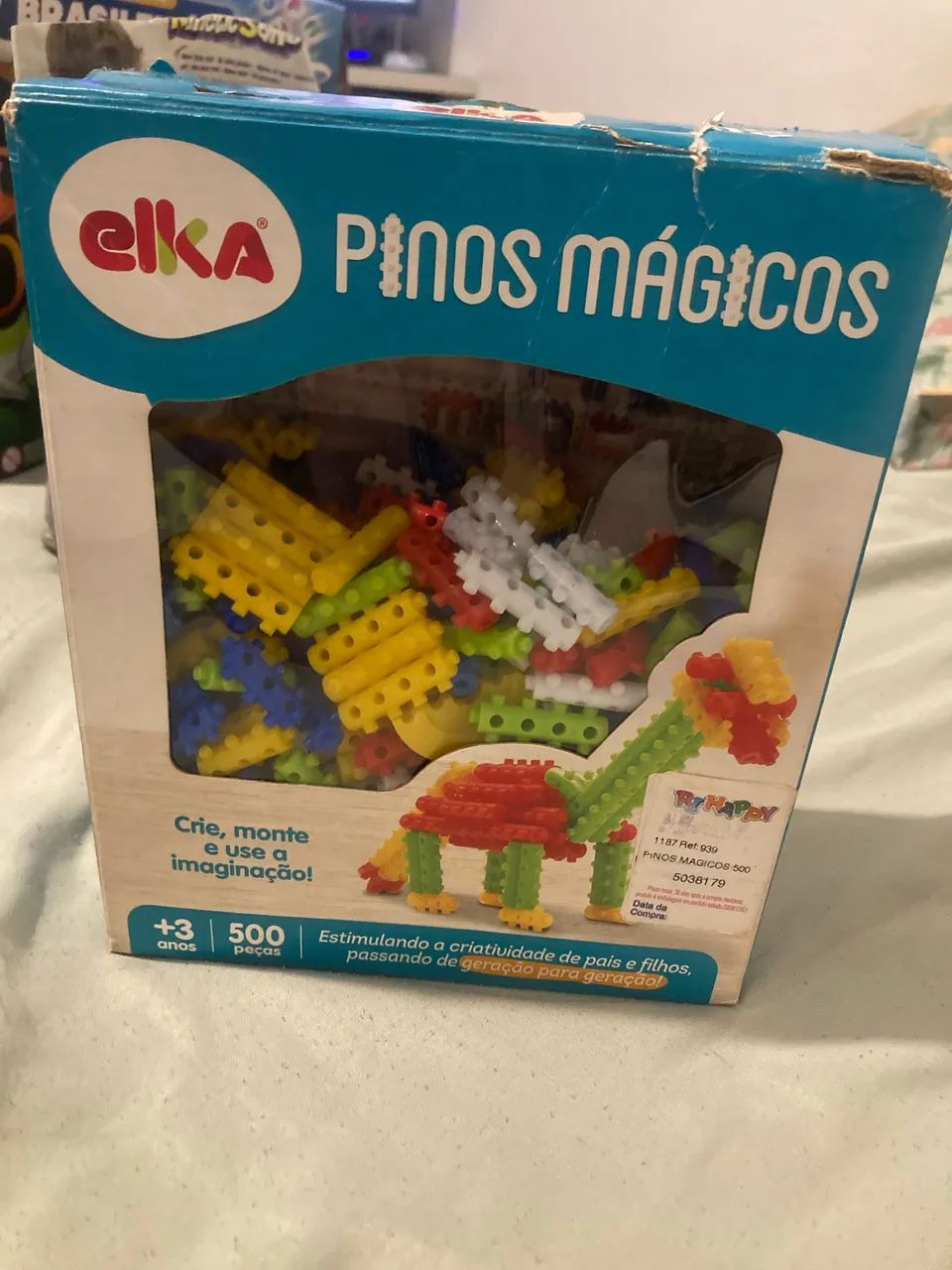 Pinos Mágicos- brinquedo de montar