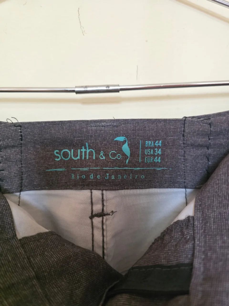 Bermuda South & Co. M (42/44) Listrada - Excelente Estado - Foto 4