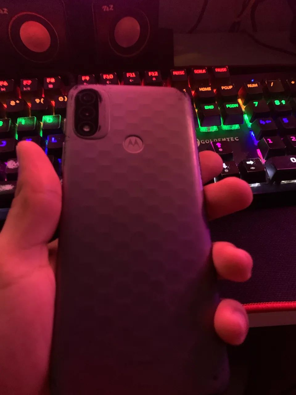 Moto E20 tela queimada - Foto 2