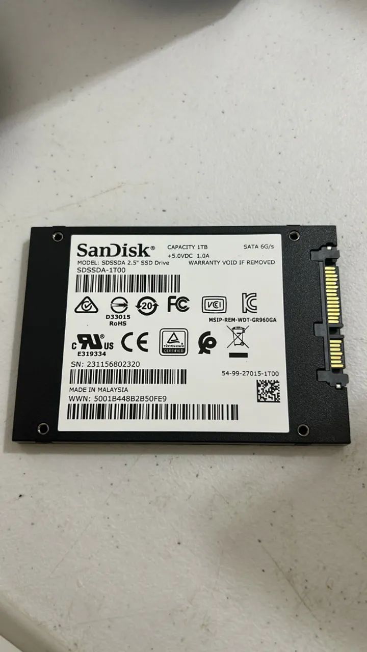 SSD SAndisk 1TB (OPORTUNIDADE!) - Foto 2