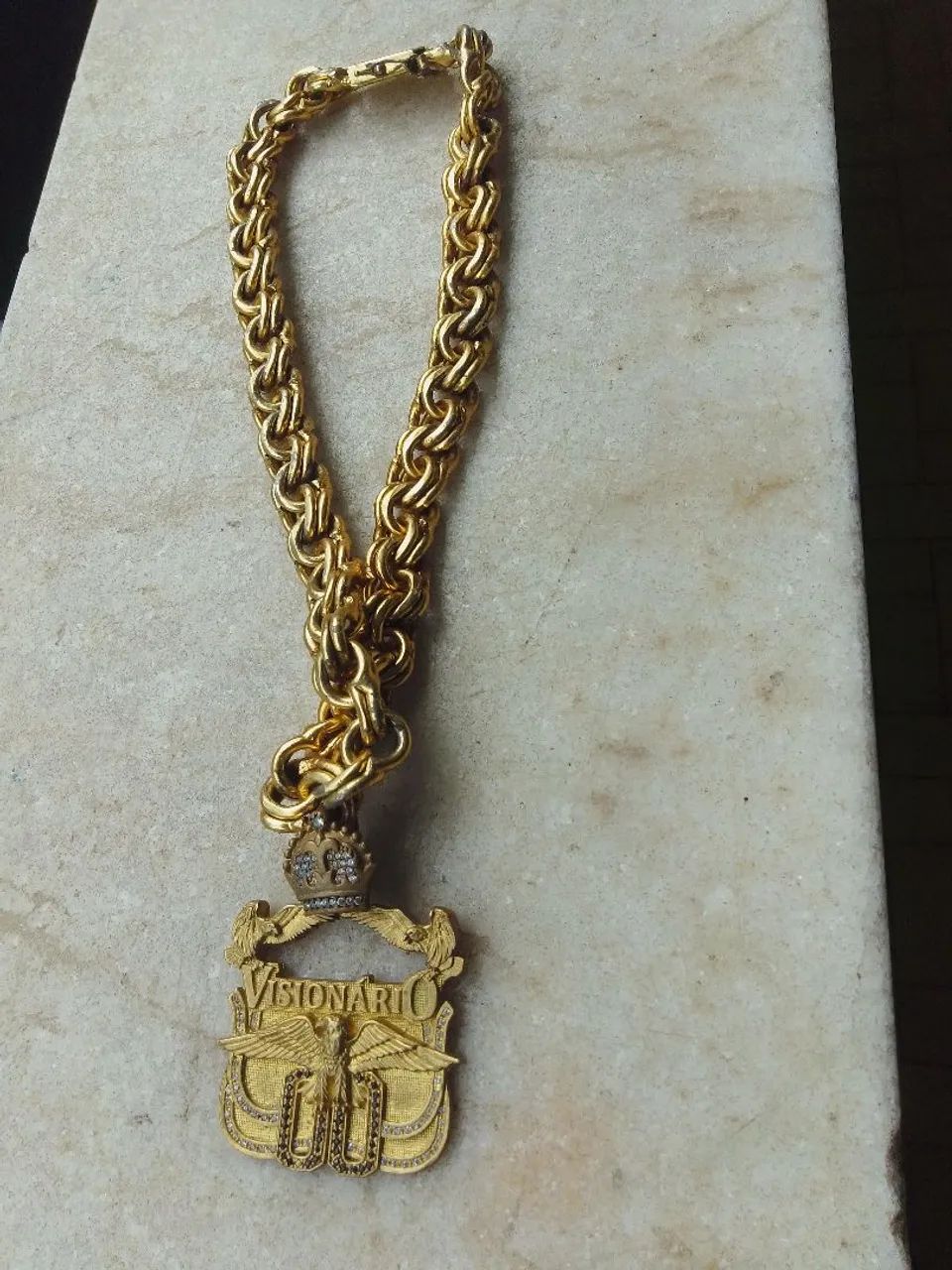 Cordão e pulseira 