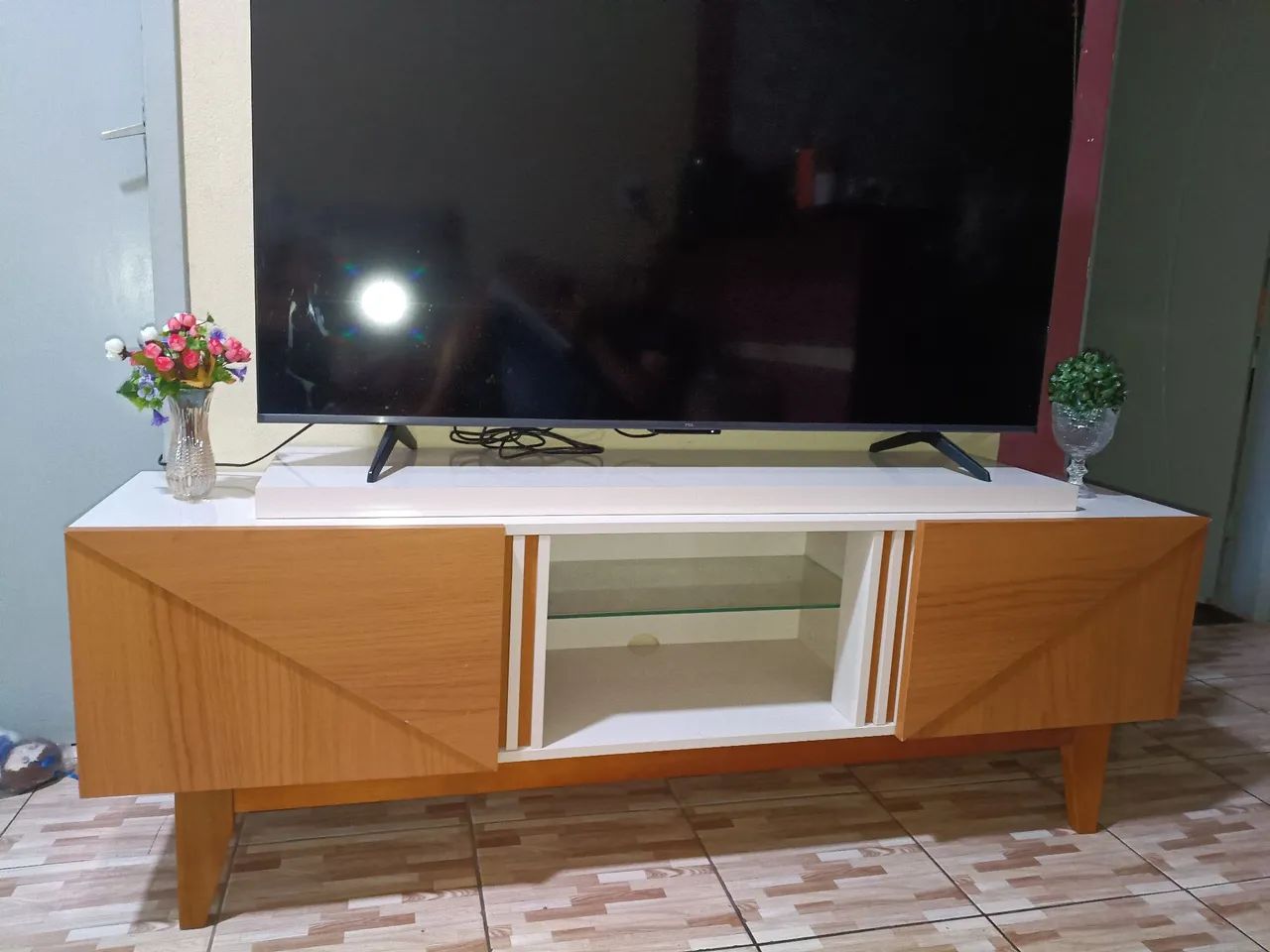 Rack, semi-novo sem avarias, medindo 1,60 perfeito  - Foto 3