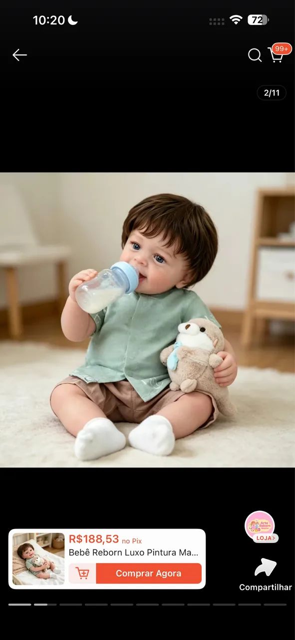 BEBÊ REBORN - Foto 2