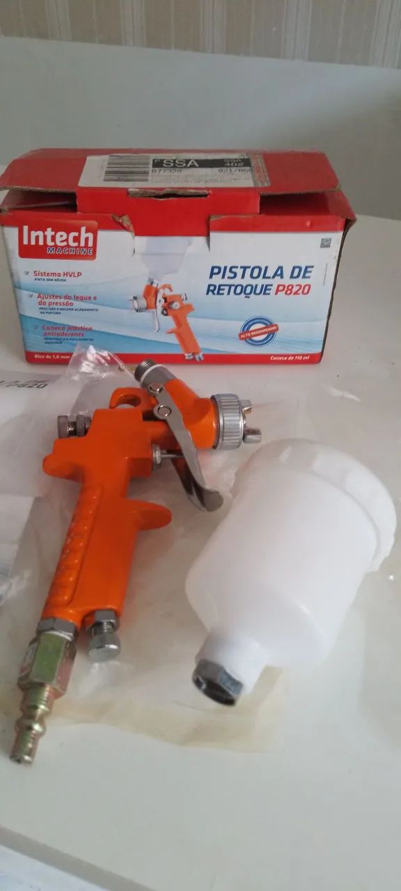 Pistola de pintura 1.0 vlp - Foto 4
