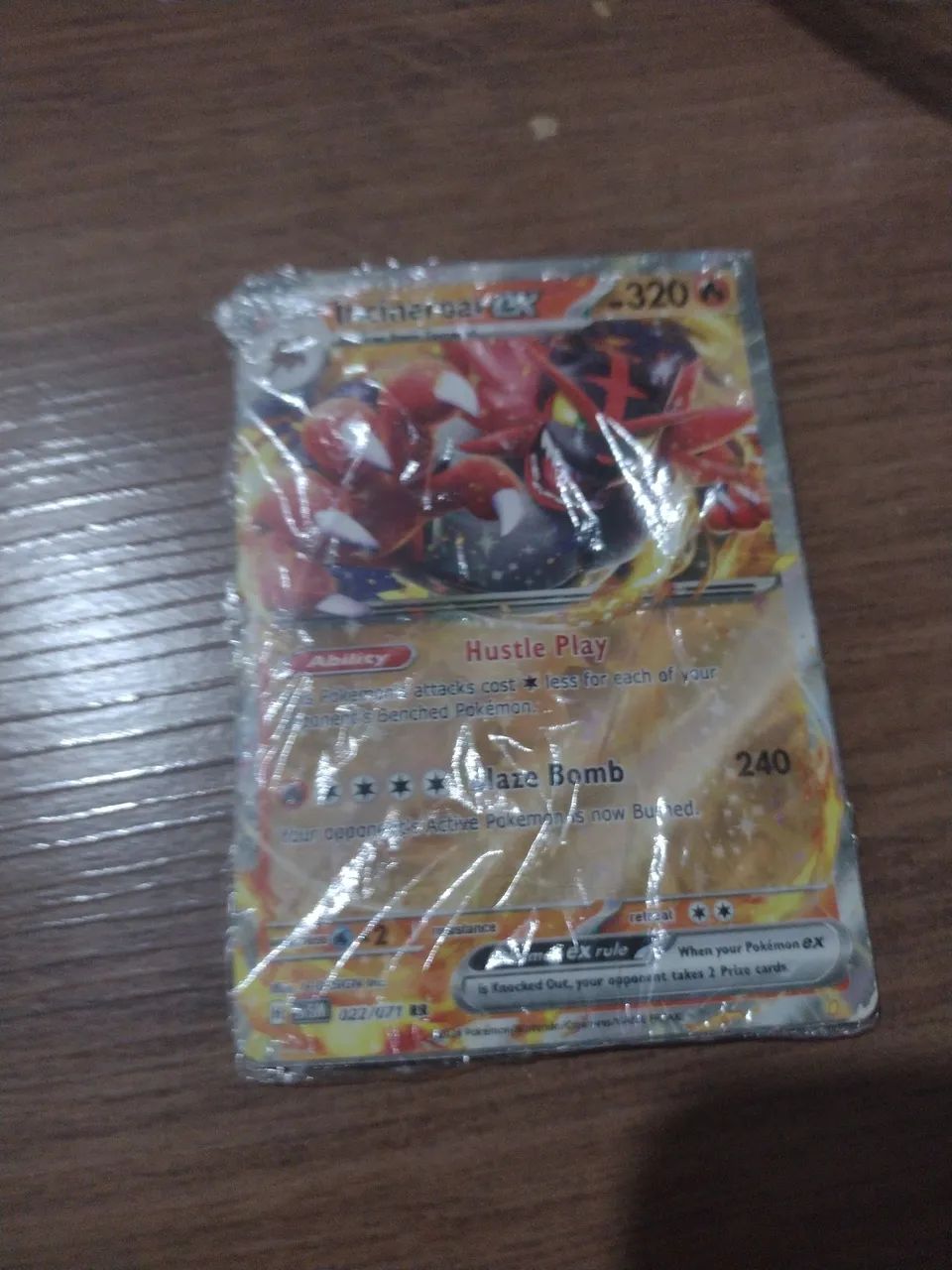 INCINEROAR EX MUITO RARO
