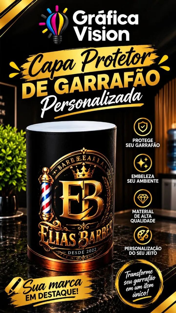 Capa de garrafão 