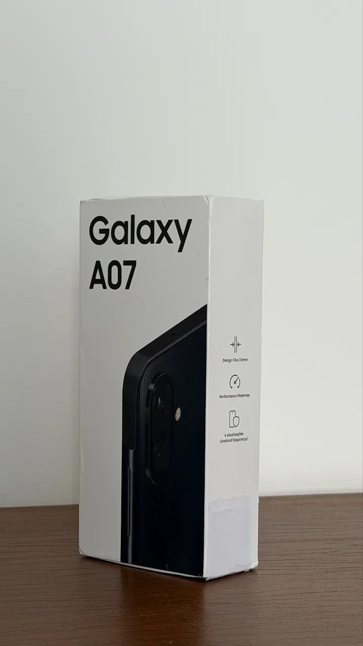 GALAXY A07 256GB NA CAIXA