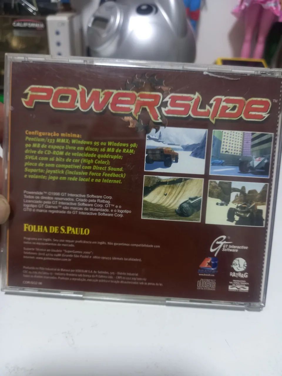 JOGO PC SUPER GAMES 2000 POWER SLIDE - Foto 2