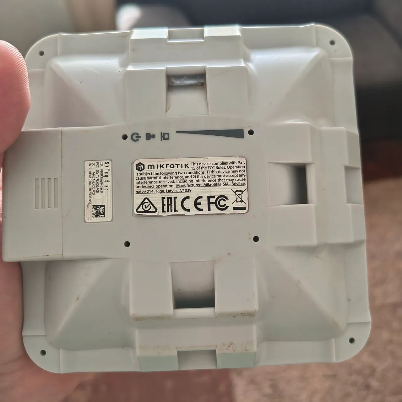 Mikrotik Sxtsq 5 ac funcionando  - Foto 4