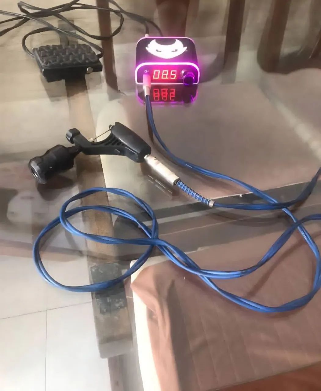 Elétrica pop, kit tatuagem