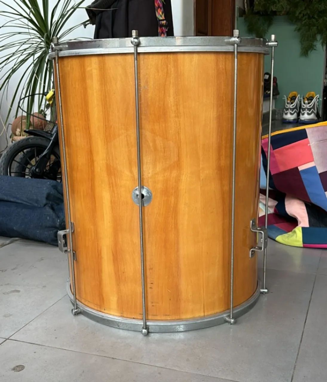 Surdo 18" Madeira - Percussão para Carnaval/Batucada