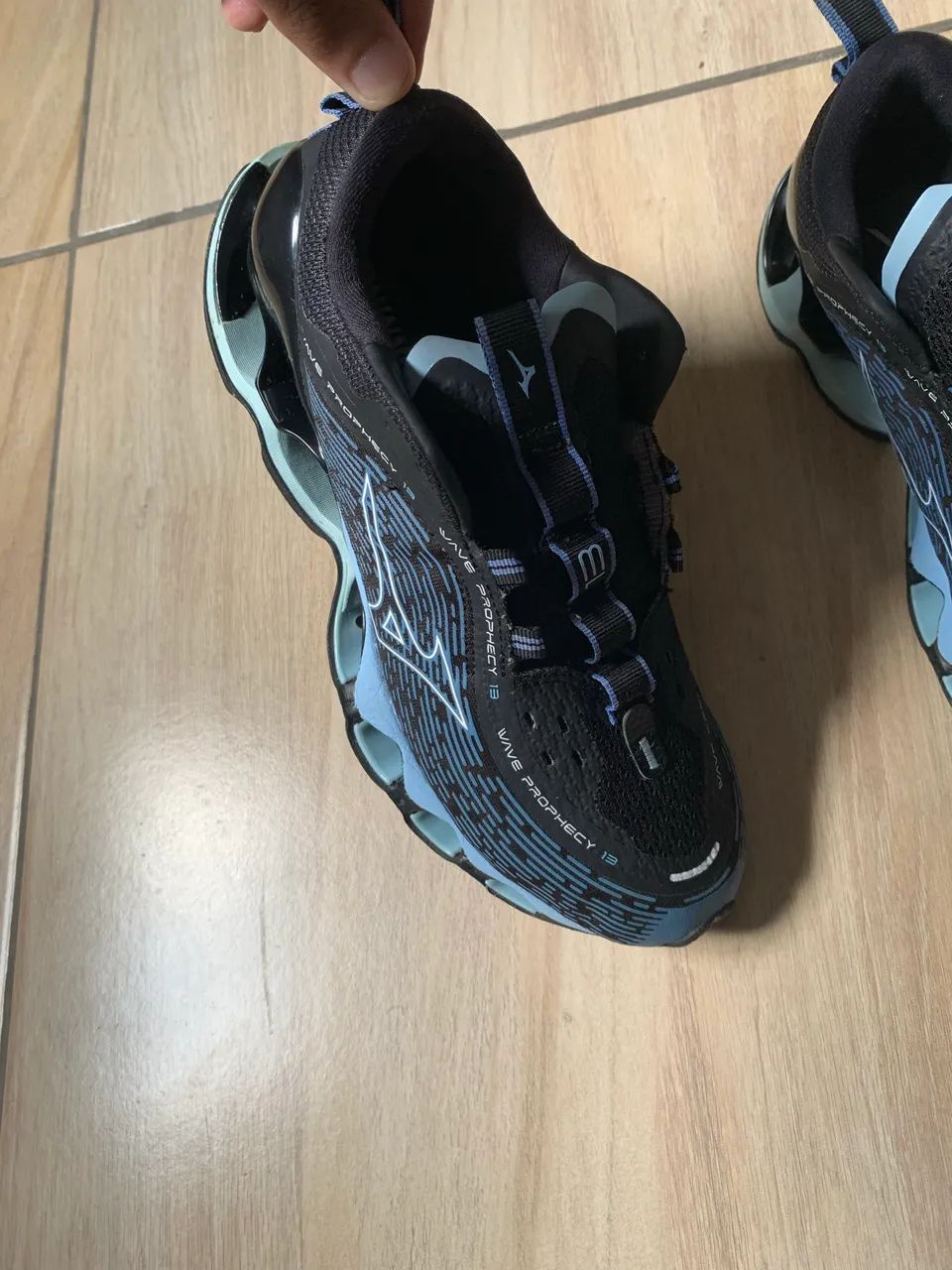 MIZUNO PRO 13 ORIGINAL AZUL BEBÊ - Foto 2
