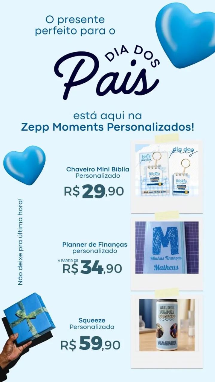 Squezze Dia dos Pais 