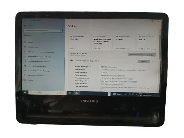 Kit - Itautec Funcionando, porém, apenas um detalhe, leia toda descrição... - Foto 4