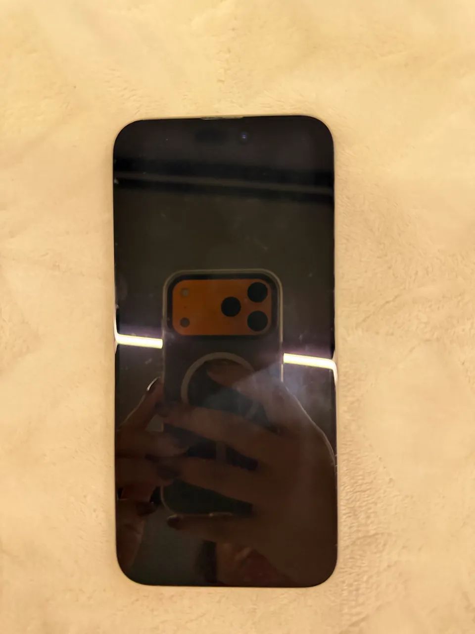 iPhone 15 pro max 256 gb - cinza titânio  - Foto 2