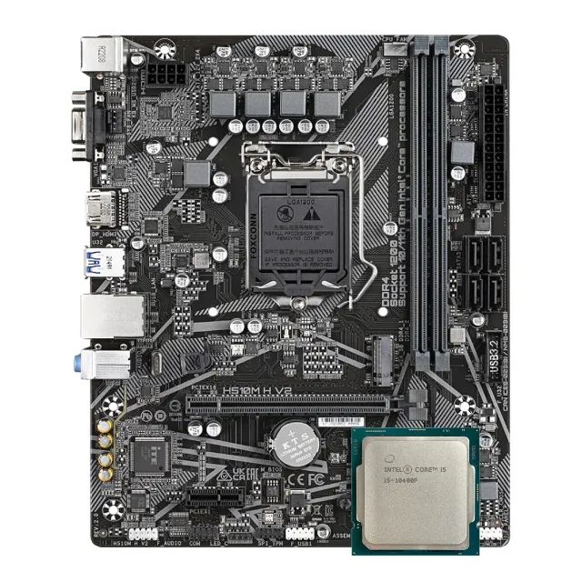 Kit Placa mãe H510 e I5 10400 e cooler