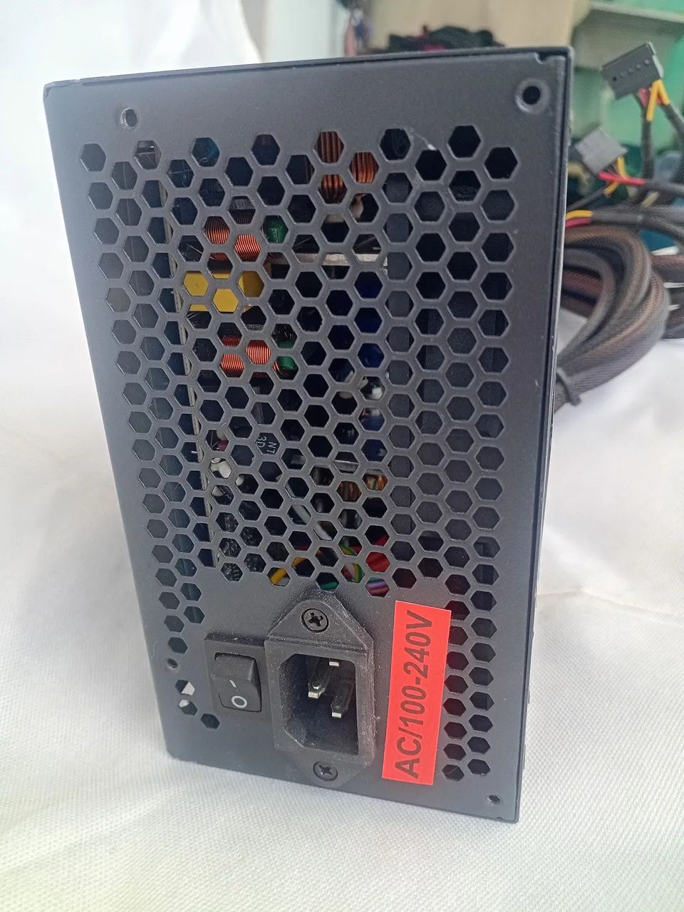 Fonte alimentação nova fortrek black hawk até poder supply 500 w. - Foto 3
