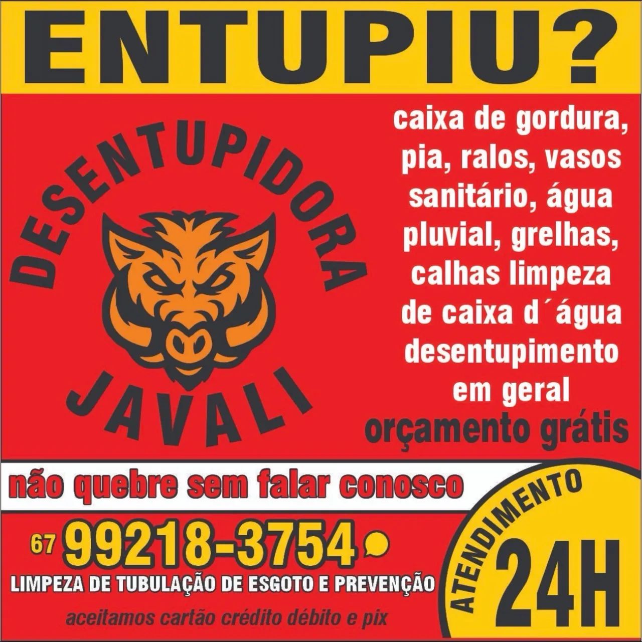Entupiu não quebre sem falar conosco - Foto 2