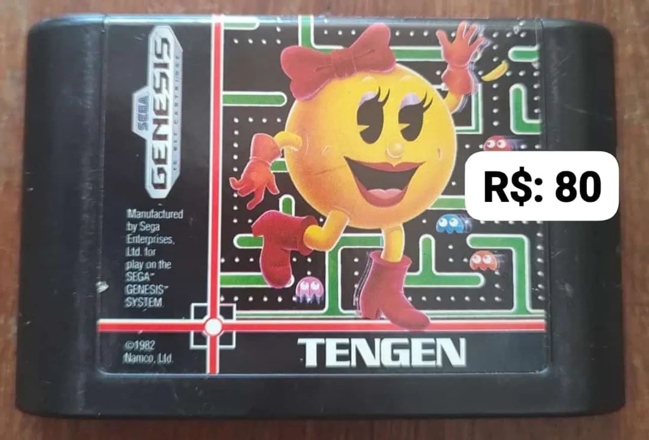 Ms. Pac Man = R$: 80