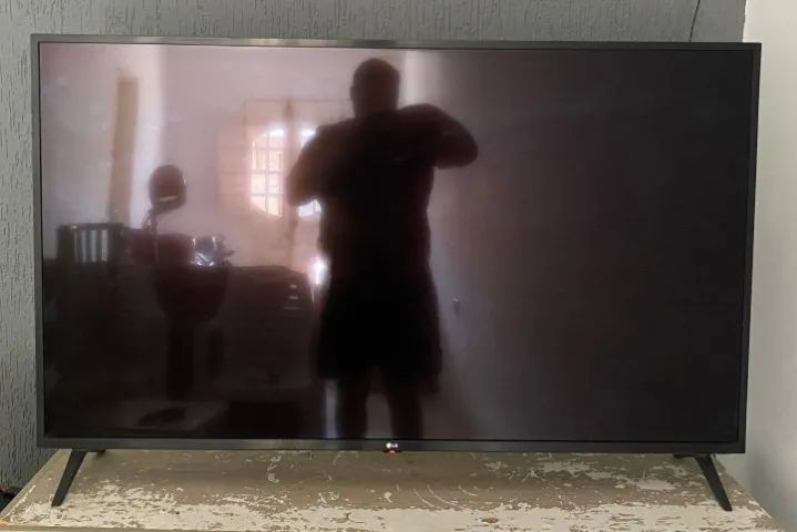 Smart TV LG 55 polegadas 4K UHD + Controle Smart Magic - Perfeita - Foto 2