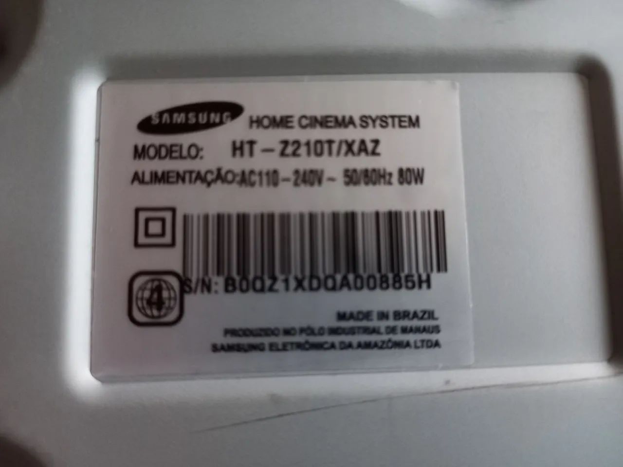 Samsung home cinema system não funciona - Foto 2