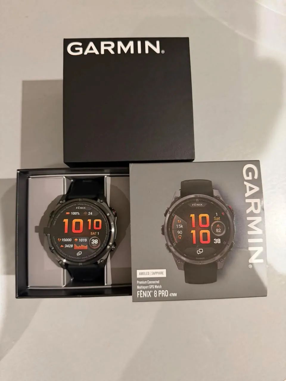 Garmin fênix 8 pro sapphire amoled 