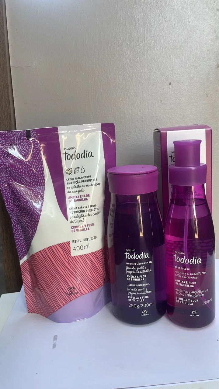 Kit ameixa e flor de baunilha natura | 3 itens  - Foto 3