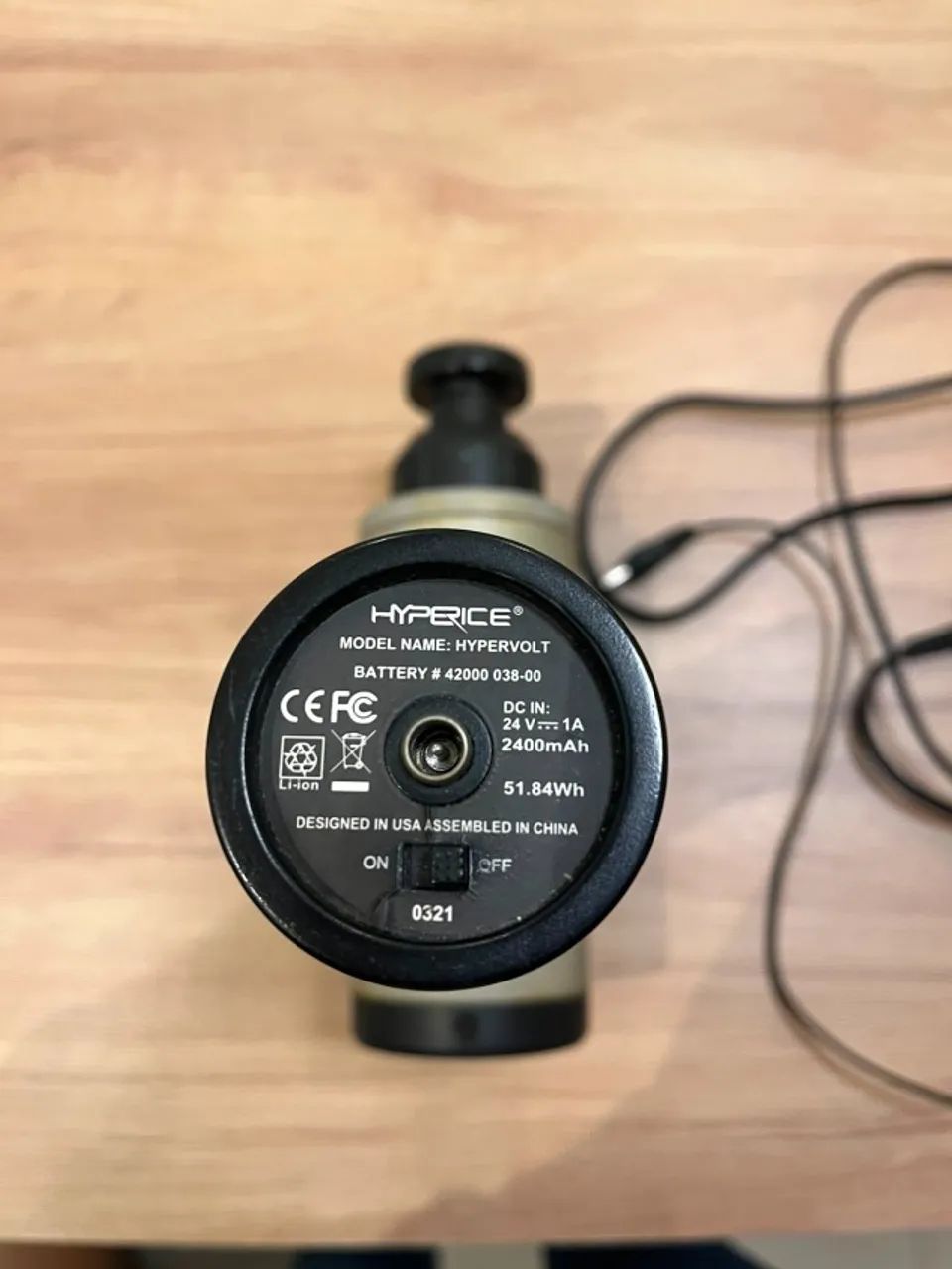 Pistola Massageadora Hypervolt 1a geração original Hyperice