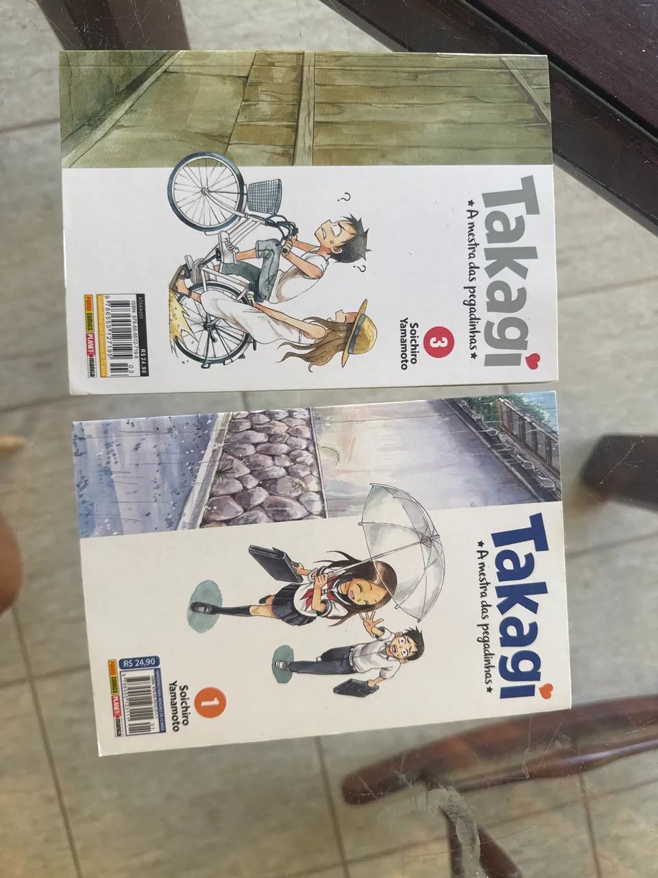 Mangas Takagi - Volumes 1 e 3