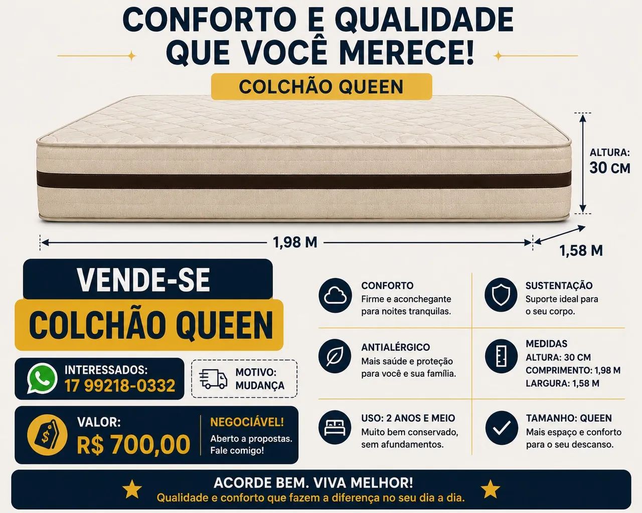 Cama Queen - Foto 2