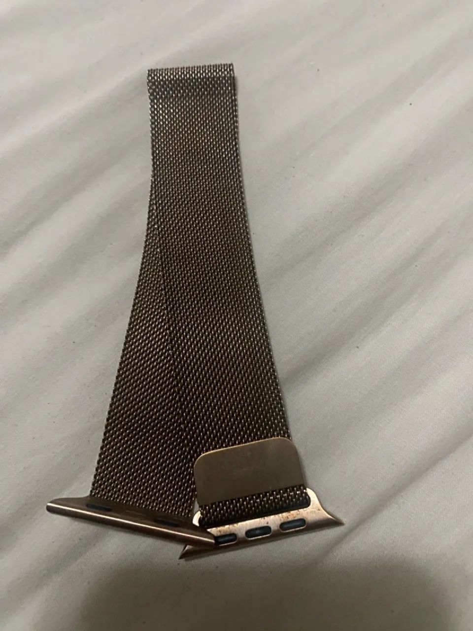 Pulseira Aço Milanesa Para Apple Watch rose 42 original 