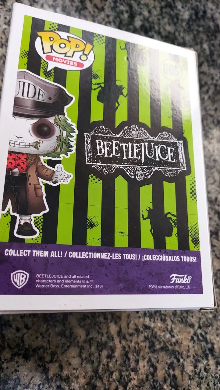 Funko Pop! Beetlejuice n605 original coleção  - Foto 3