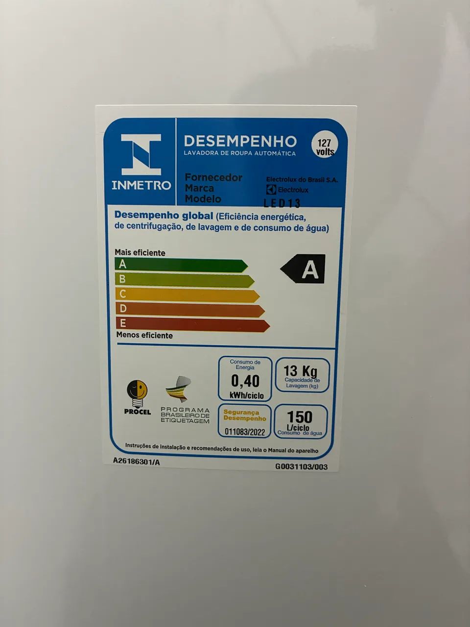 Máquina de lavar Electrolux 13kg - Foto 3