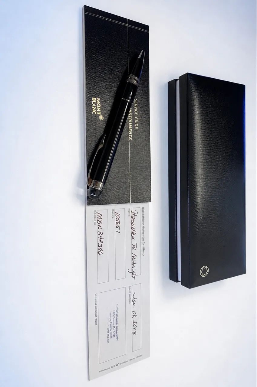 Caneta Montblanc Midnight Starwalker - Foto 4