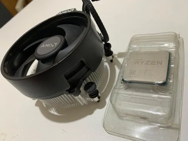Processador Ryzen 5 1600 + Cooler Original AMD - Processadores