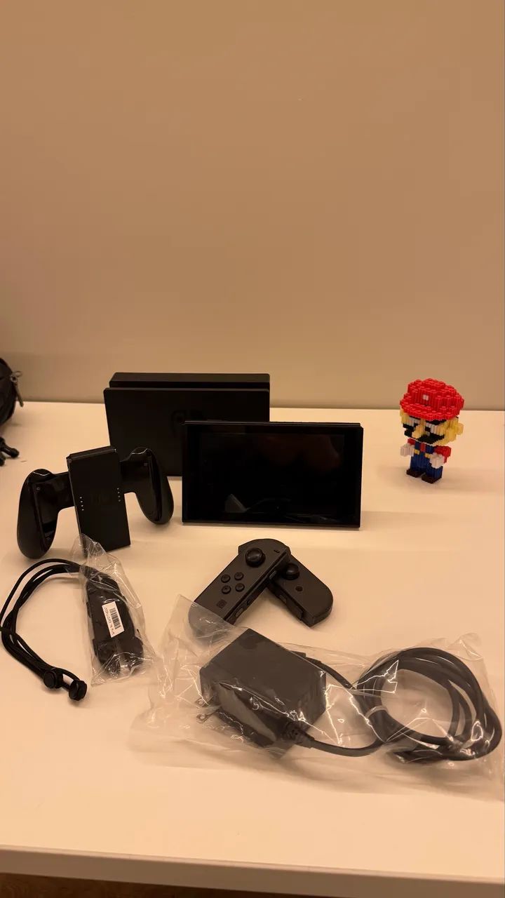 Nintendo Switch V2 desbloqueado SSD 128GB na caixa - Foto 3