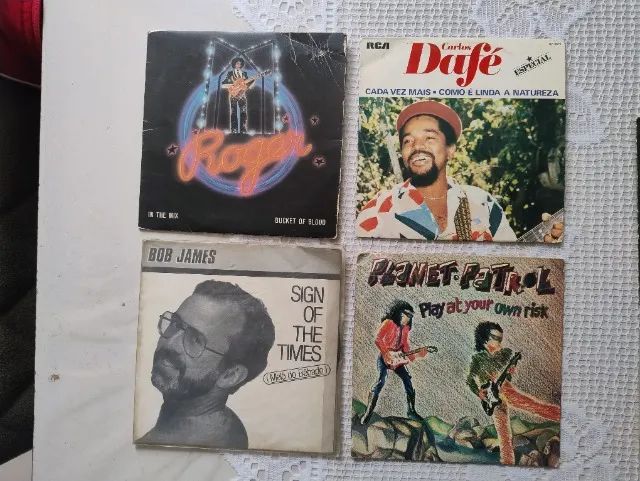 Disco De Vinil Lp Lote C/8 Discos No Estado - Foto 3
