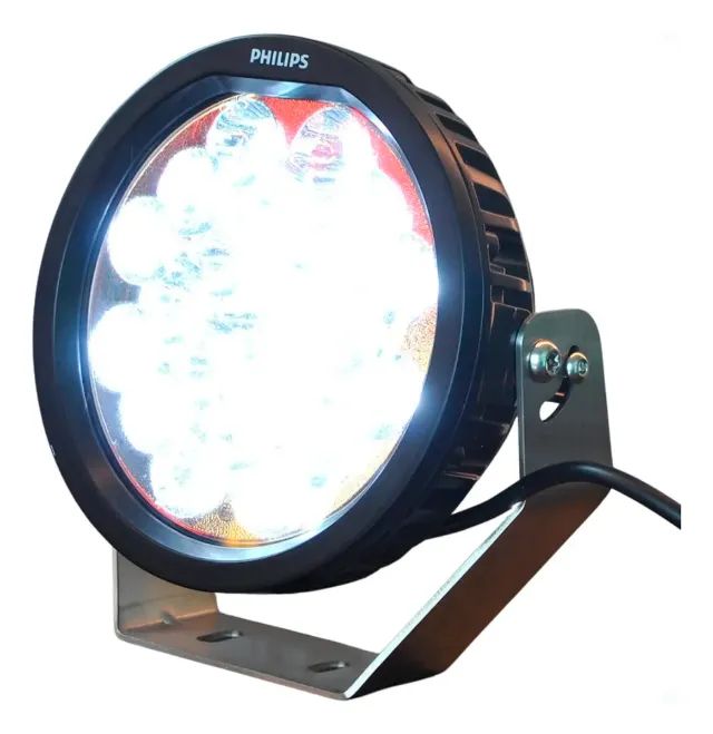 Farol Auxiliar Philips Led Redondo 7 Polegadas Ud2001rx1 - Foto 5