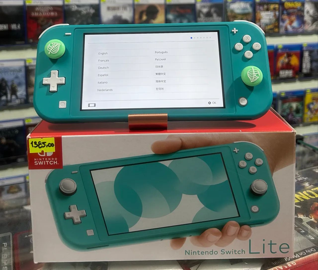 Nintendo Switch Lite 32GB Turquesa Semi novo  - Foto 2