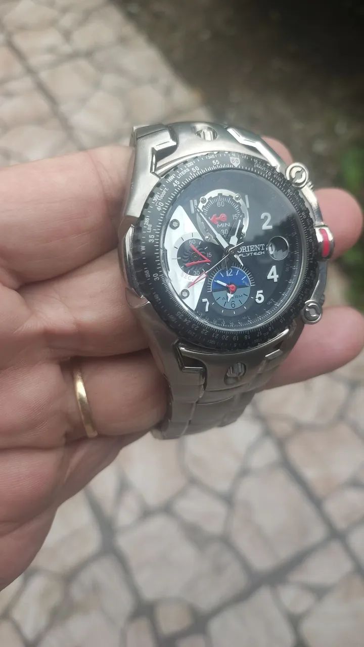 Vendo relógio Orient flytech - Foto 2