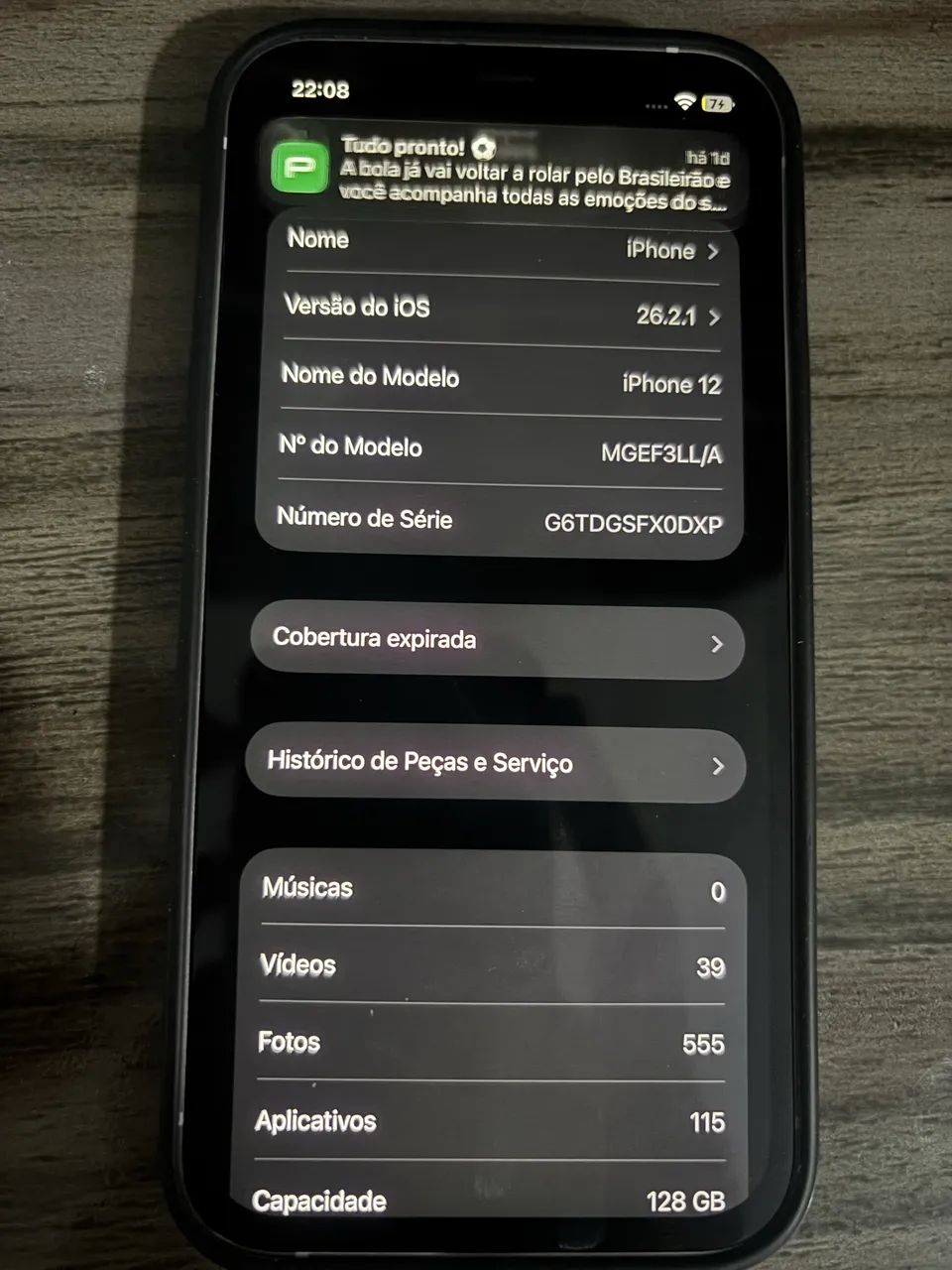 iPhone 12 128gb (VITRINE) - Foto 3
